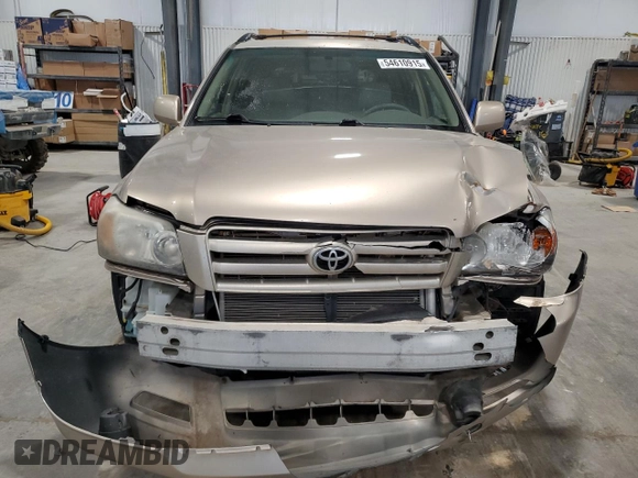 2007 Toyota Highlander w/3rd Row z VIN JTEEP21A170228972, wystawiony jako Copart lot #54610915 z przebiegiem 265 628 mil mil oraz Czysty tytuł • Clean title. Historia ofert i sprzedaży dostępna na DreamBid. Obrazek 5.