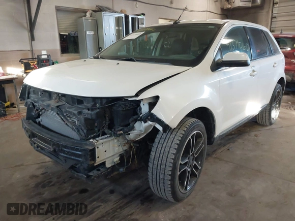 2013 Ford Edge SEL with VIN 2FMDK4JC0DBA09096, listed as a IAAI auction lot 41379060 with 181,469 mi miles. Bid and sale history available at carsss.com. Image 2.