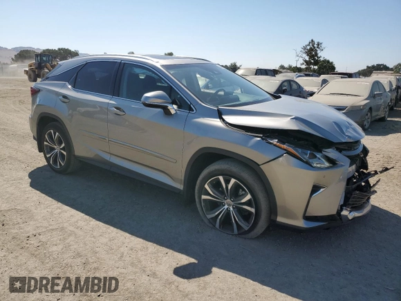2017 Lexus RX 350 with VIN 2T2BZMCA4HC122478, listed as a Copart auction lot 64689805 with 80,235 mi miles and Salvage title. Bid and sale history available at DreamBid. Image 4.