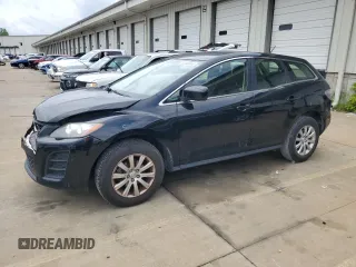 2011 Mazda CX-7 i SV with VIN JM3ER2A59B0395341, listed as a Copart auction lot 63393344 with 172,362 mi miles and Salvage Title. Bid and sale history available at carsss.com. Image 1.