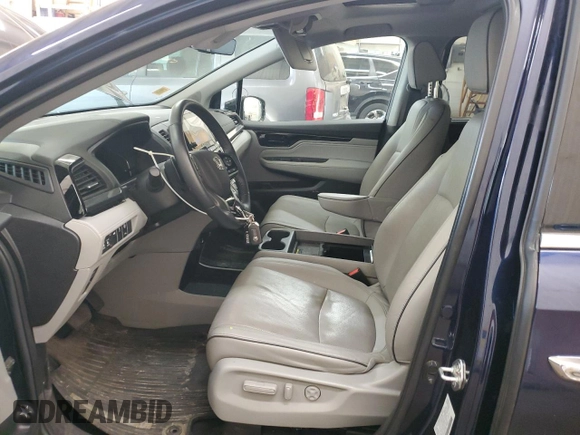 2022 Honda Odyssey Elite z VIN 5FNRL6H97NB011977, wystawiony jako Copart lot #56356345 z przebiegiem 58 803 mil mil oraz Szkoda całkowita • Salvage title. Historia ofert i sprzedaży dostępna na DreamBid. Obrazek 7.