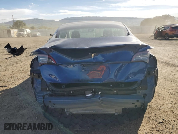 2018 Tesla Model 3 Long Range Battery with VIN 5YJ3E1EA6JF040351, listed as a Copart auction lot 52710835 with 89,360 mi miles and Salvage Title. Bid and sale history available at DreamBid. Image 6.