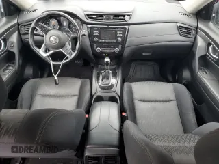 2017 Nissan Rogue SL z VIN JN8AT2MV6HW267377, wystawiony jako Copart lot #58276915 z przebiegiem 55 463 mil mil oraz Czysty tytuł • Clean title. Historia ofert i sprzedaży dostępna na DreamBid. Obrazek 8.