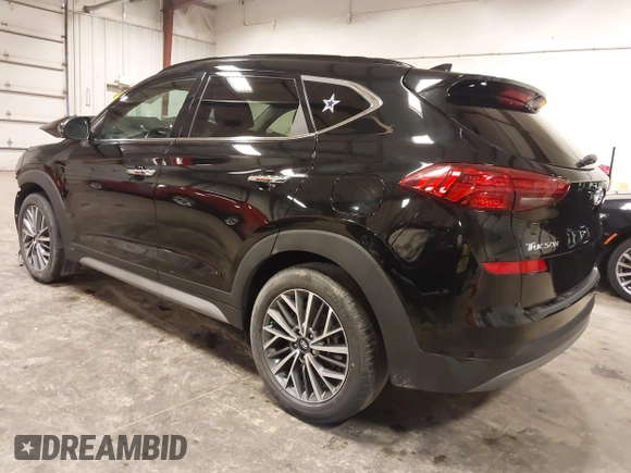 2021 Hyundai Tucson Limited with VIN KM8J3CAL6MU385001, listed as a IAAI auction lot 42230850 with 30,439 mi miles and . Bid and sale history available at DreamBid. Image 3.