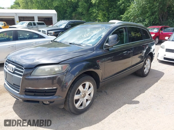 2008 Audi Q7 Premium with VIN WA1BY74L98D039862, listed as a IAAI auction lot 42571524 with 182,011 mi miles and . Bid and sale history available at DreamBid. Image 2.