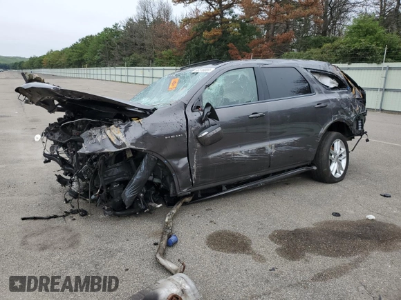 2021 Dodge Durango R/T with VIN 1C4SDJCT6MC610269, listed as a Copart auction lot 85412394 with Not provided miles and Non repairable. Bid and sale history available at DreamBid. Image 1.