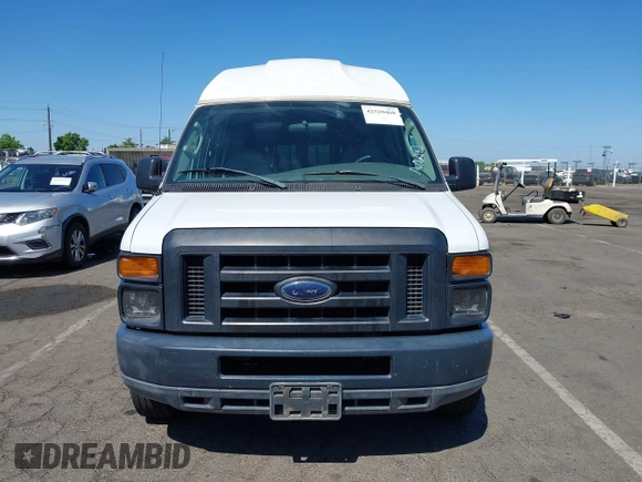 2008 Ford Econoline Cargo Commercial with VIN 1FTNS24W48DB56945, listed as a IAAI auction lot 42520468 with 97,068 mi miles and . Bid and sale history available at DreamBid. Image 12.