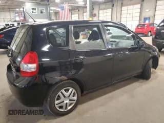 2008 Honda Fit with VIN JHMGD38438S044228, listed as a Copart auction lot 52481275 with 264,602 mi miles and Salvage Title. Bid and sale history available at carsss.com. Image 3.