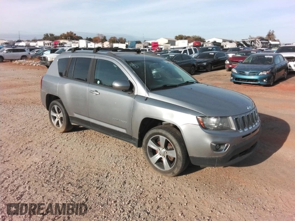2016 Jeep Compass High Altitude Edition with VIN 1C4NJDEB3GD558111, listed as a Copart auction lot 51717964 with 126,832 mi miles and Salvage Title. Bid and sale history available at carsss.com. Image 4.