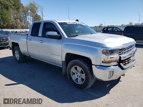 2016 Chevrolet Silverado 1500 LT with VIN 1GCVKREC5GZ396407, listed as a Copart auction lot 50081455 with 126,964 mi miles and Salvage Title. Bid and sale history available at DreamBid. Image 4.