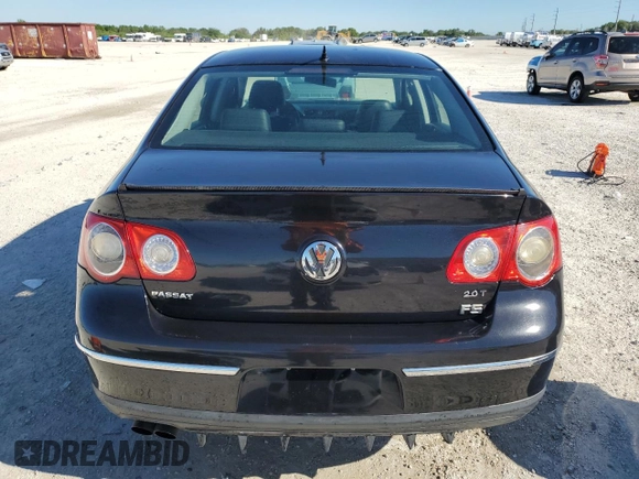 2007 Volkswagen Passat with VIN WVWGK73C57P028904, listed as a Copart auction lot 49480945 with 202,829 mi miles and Salvage title. Bid and sale history available at DreamBid. Image 6.
