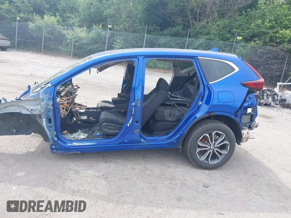 2022 Honda CR-V EX with VIN 7FARW2H50NE039590, listed as a IAAI auction lot 42315632 with Not provided miles and . Bid and sale history available at DreamBid. Image 14.