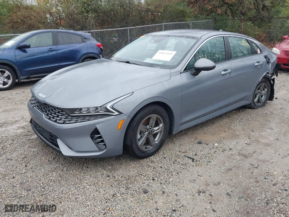 2022 Kia K5 LXS with VIN 5XXG14J2XNG085986, listed as a IAAI auction lot 40832049 with 55,403 mi miles. Bid and sale history available at carsss.com. Image 18.