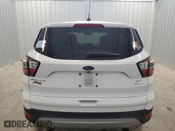 2017 Ford Escape SE with VIN 1FMCU0GD4HUB94686, listed as a Copart auction lot 52908105 with 107,827 mi miles and Clean Title. Bid and sale history available at carsss.com. Image 6.