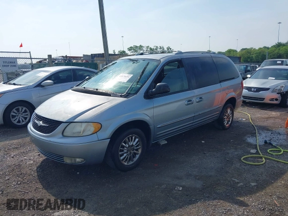 2003 Chrysler Town & Country Limited with VIN 2C8GP64L23R202901, listed as a IAAI auction lot 42078656 with 255,974 mi miles. Bid and sale history available at carsss.com. Image 2.