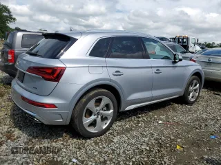 2022 Audi Q5 S line Premium Plus with VIN WA1EAAFY6N2134605, listed as a Copart auction lot 59351045 with 30,479 mi miles and Salvage title. Bid and sale history available at DreamBid. Image 3.