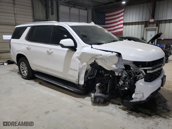 2024 Chevrolet Tahoe LS with VIN 1GNSKMKD9RR362189, listed as a Copart auction lot 87400084 with 1,761 mi miles and Salvage Title. Bid and sale history available at carsss.com. Image 4.
