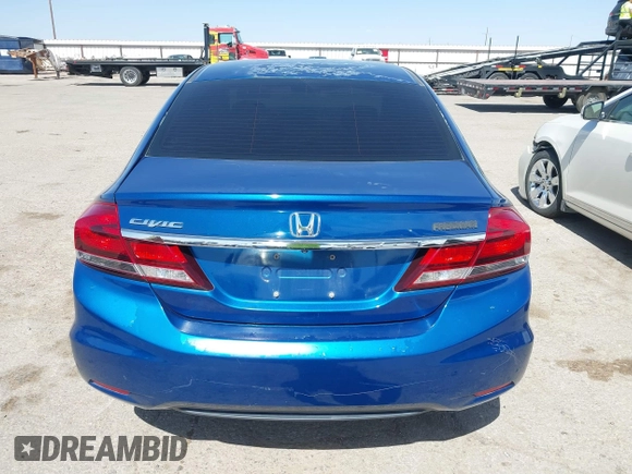 2013 Honda Civic LX with VIN 19XFB2F54DE019084, listed as a IAAI auction lot 41778172 with 93,475 mi miles and . Bid and sale history available at DreamBid. Image 17.