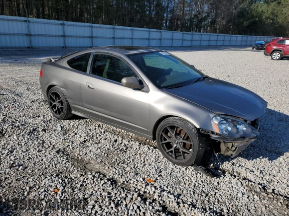 2002 Acura RSX Type S with VIN JH4DC53032C023144, listed as a Copart auction lot 49287015 with 198,722 mi miles and Salvage Title. Bid and sale history available at carsss.com. Image 4.