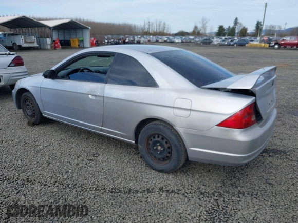 2003 Honda Civic LX with VIN 1HGEM21593L008943, listed as a IAAI auction lot 41662938 with 286,705 mi miles and . Bid and sale history available at DreamBid. Image 3.