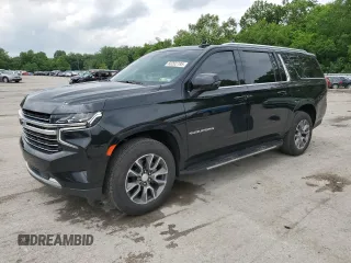 2022 Chevrolet Suburban LT with VIN 1GNSKCKD1NR162654, listed as a Copart auction lot 60202795 with 39,906 mi miles and Salvage title. Bid and sale history available at DreamBid. Image 1.