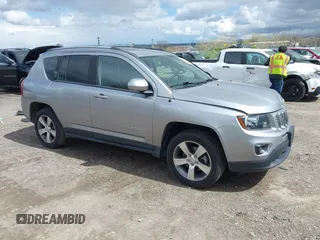 2016 Jeep Compass Latitude with VIN 1C4NJCEA3GD748900, listed as a IAAI auction lot 42150337 with 72,190 mi miles and . Bid and sale history available at DreamBid. Image 1.