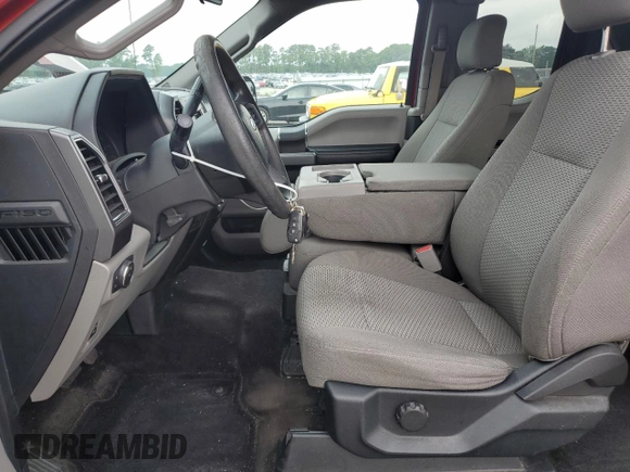 2017 Ford F-150 XL with VIN 1FTEX1C81HFC79573, listed as a Copart auction lot 62853545 with 234,740 mi miles and Salvage title. Bid and sale history available at DreamBid. Image 7.