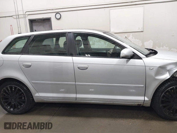 2008 Audi A3 with VIN WAUNF78P98A073160, listed as a IAAI auction lot 41654096 with 164,032 mi miles. Bid and sale history available at carsss.com. Image 13.