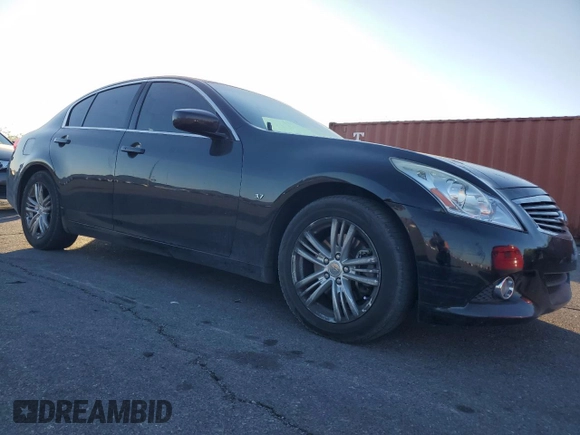 2015 Infiniti Q40 with VIN JN1CV6AP3FM580524, listed as a Copart auction lot 70959004 with 156,350 mi miles and Salvage Title. Bid and sale history available at carsss.com. Image 4.