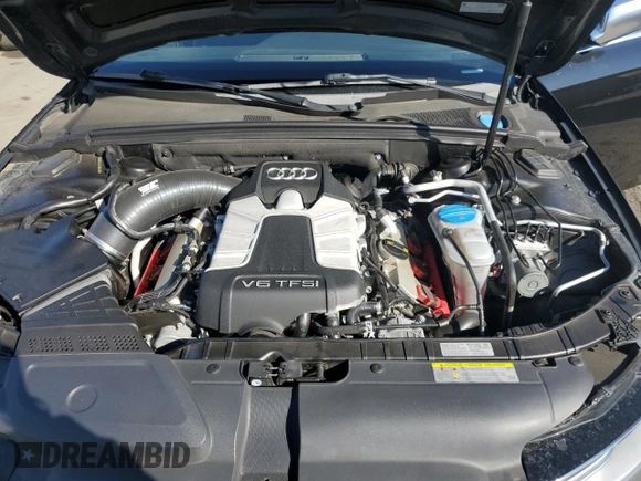 2015 Audi S4 Premium Plus with VIN WAUBGAFL8FA004955, listed as a Copart auction lot 42981035 with 101,035 mi miles and Salvage Title. Bid and sale history available at carsss.com. Image 12.
