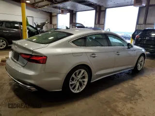 2022 Audi A5 Sportback Premium with VIN WAUABCF5XNA015901, listed as a Copart auction lot 45576204 with 12,271 mi miles. Bid and sale history available at carsss.com. Image 3.