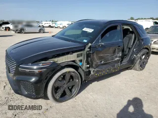 2023 Genesis GV70 Sport with VIN KMUMCDTC8PU114818, listed as a Copart auction lot 48213145 with 8,977 mi miles and Salvage Title. Bid and sale history available at DreamBid. Image 1.
