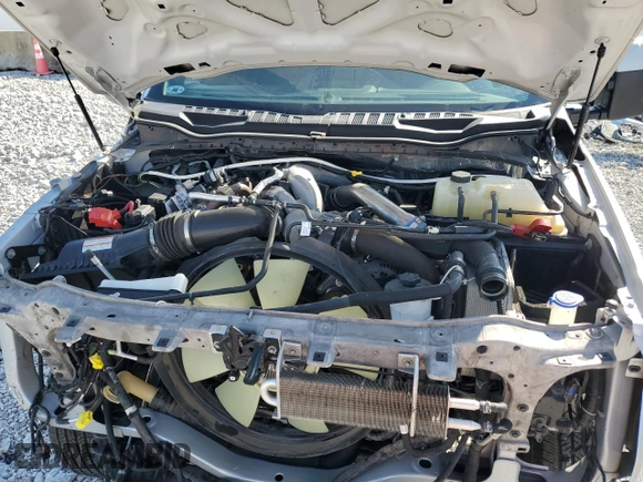2022 Ford F-350 XL with VIN 1FT8W3BT0NEF02513, listed as a Copart auction lot 48877055 with 53,030 mi miles and Salvage Title. Bid and sale history available at DreamBid. Image 11.