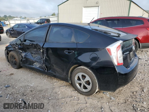 2013 Toyota Prius One with VIN JTDKN3DUXD5628147, listed as a Copart auction lot 72086644 with 0 mi miles and Salvage Title. Bid and sale history available at carsss.com. Image 2.