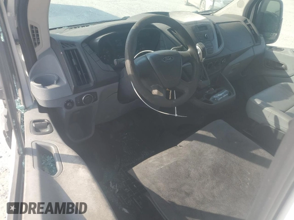2015 Ford Transit with VIN 1FTNE1CM1FKA93295, listed as a Copart auction lot 43720435 with 72,921 mi miles and Salvage Title. Bid and sale history available at DreamBid. Image 8.