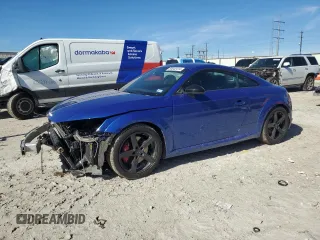 2017 Audi TTS with VIN TRUC1AFV0H1011045, listed as a Copart auction lot 80042414 with 47,352 mi miles and Salvage Title. Bid and sale history available at DreamBid. Image 1.