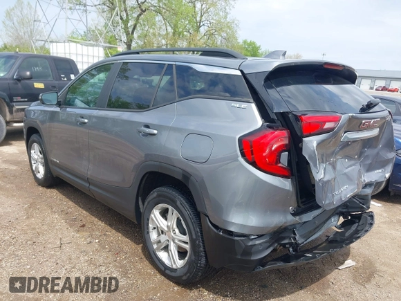 2021 GMC Terrain SLE с VIN 3GKALTEV2ML349661, выставлен на аукционе IAAI как лот 42134008 с пробегом 50 288 миль миль и . История ставок и продаж доступна на DreamBid. Изображение 3.