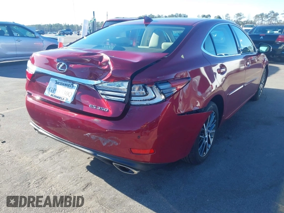 2018 Lexus ES with VIN 58ABK1GG1JU116222, listed as a IAAI auction lot 41748194 with 119,368 mi miles. Bid and sale history available at carsss.com. Image 6.