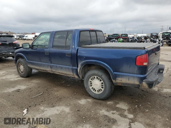 2001 GMC Sonoma SLS with VIN 1GTDT13W21K184331, listed as a Copart auction lot 81176184 with 162,506 mi miles and Salvage Title. Bid and sale history available at carsss.com. Image 2.
