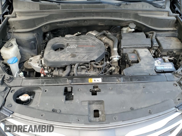 2018 Hyundai Santa Fe 2.0T с VIN 5XYZU4LA7JG542635, выставлен на аукционе Copart как лот 80348584 с пробегом 115 581 миль миль и Списание • Salvage title. История ставок и продаж доступна на DreamBid. Изображение 12.