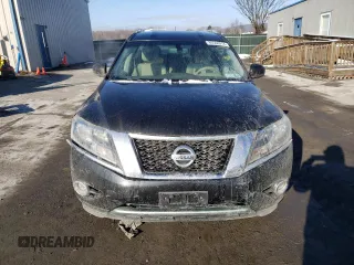 2015 Nissan Pathfinder SV with VIN 5N1AR2MM8FC714187, listed as a Copart auction lot 86588914 with 118,715 mi miles and Salvage Title. Bid and sale history available at carsss.com. Image 5.