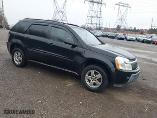 2005 Chevrolet Equinox LT with VIN 2CNDL73F956126014, listed as a IAAI auction lot 41842761 with 1 mi miles. Bid and sale history available at carsss.com. Image 1.