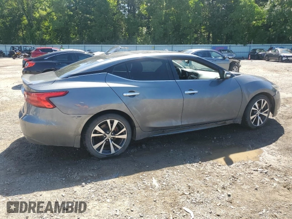 2017 Nissan Maxima S with VIN 1N4AA6AP2HC377302, listed as a Copart auction lot 61807035 with 110,995 mi miles and Salvage title. Bid and sale history available at DreamBid. Image 3.