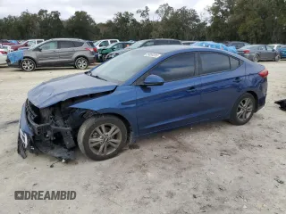 2017 Hyundai Elantra SE with VIN 5NPD84LF8HH105434, listed as a Copart auction lot 89069285 with 124,999 mi miles and Salvage Title. Bid and sale history available at DreamBid. Image 1.