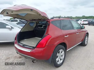 2006 Nissan Murano S with VIN JN8AZ08W26W549826, listed as a IAAI auction lot 42482059 with 270,805 mi miles and . Bid and sale history available at DreamBid. Image 4.
