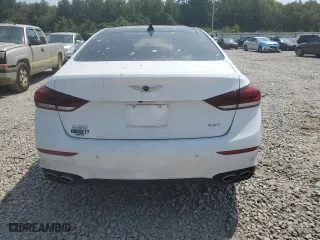 2019 Genesis G80 3.3T Sport with VIN KMTFN4JB6KU326031, listed as a Copart auction lot 65163693 with 41,261 mi miles. Bid and sale history available at carsss.com. Image 6.