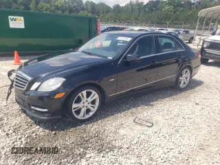 2012 Mercedes-Benz E 350 Luxury with VIN WDDHF5KB6CA533844, listed as a Copart auction lot 61267265 with 218,080 mi miles and Salvage title. Bid and sale history available at DreamBid. Image 1.