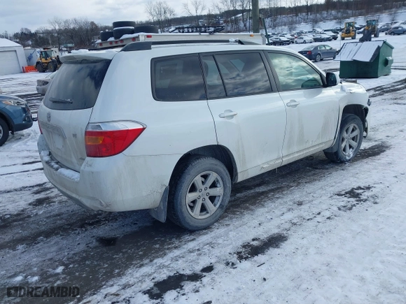 2009 Toyota Highlander with VIN JTEES41A492129824, listed as a IAAI auction lot 41374084 with 171,588 mi miles. Bid and sale history available at carsss.com. Image 4.