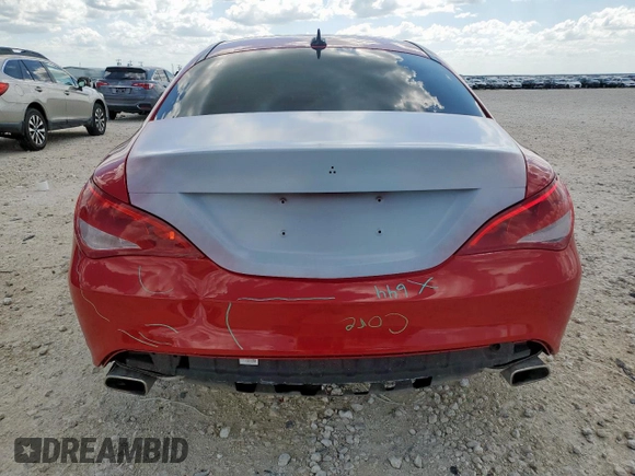 2016 Mercedes-Benz CLA 250 with VIN WDDSJ4GB8GN395097, listed as a Copart auction lot 60503225 with 72,770 mi miles and Salvage title. Bid and sale history available at DreamBid. Image 6.