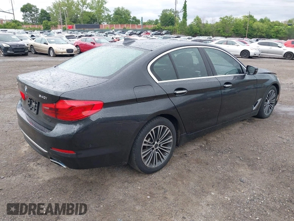 2018 BMW 5 Series 540i xDrive with VIN WBAJE7C59JWC55346, listed as a IAAI auction lot 42300109 with 107,868 mi miles and . Bid and sale history available at DreamBid. Image 4.